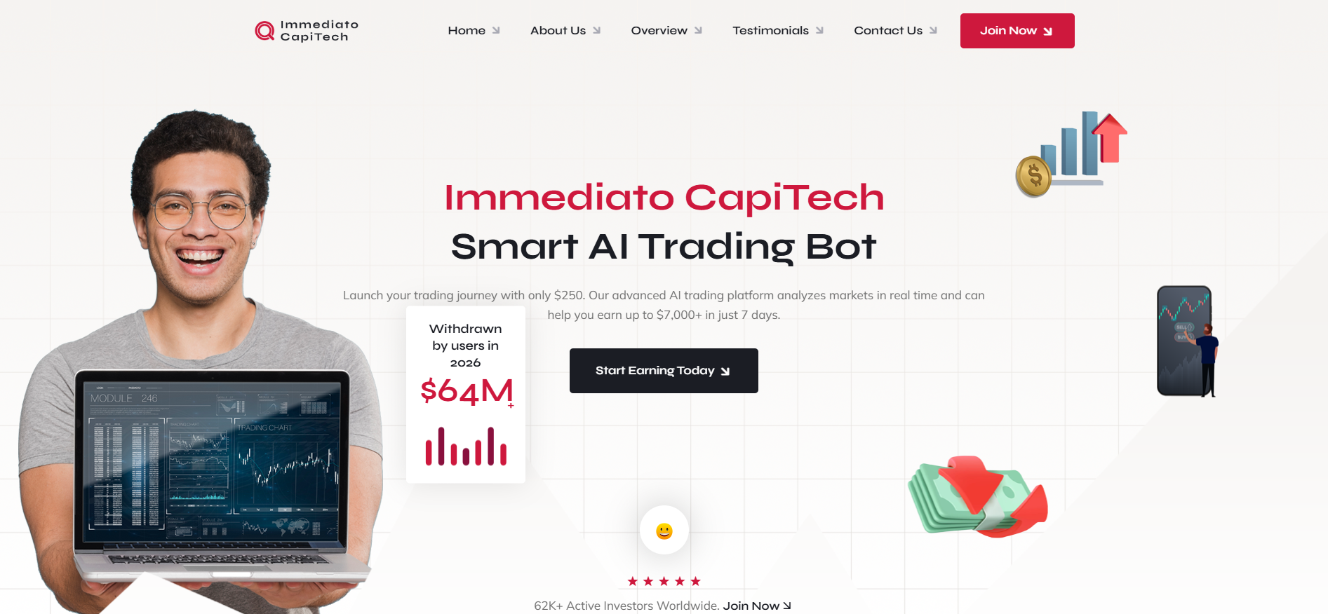 Immediato CapiTech automated investment platform for beginners and experienced investors